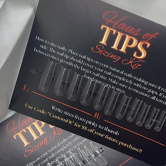 Sizing kit